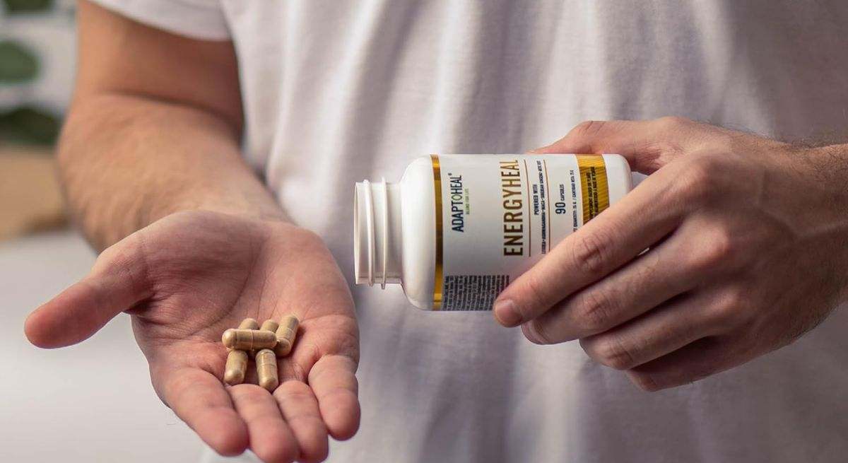 Complemento alimenticio energía Energyheal de Adaptoheal