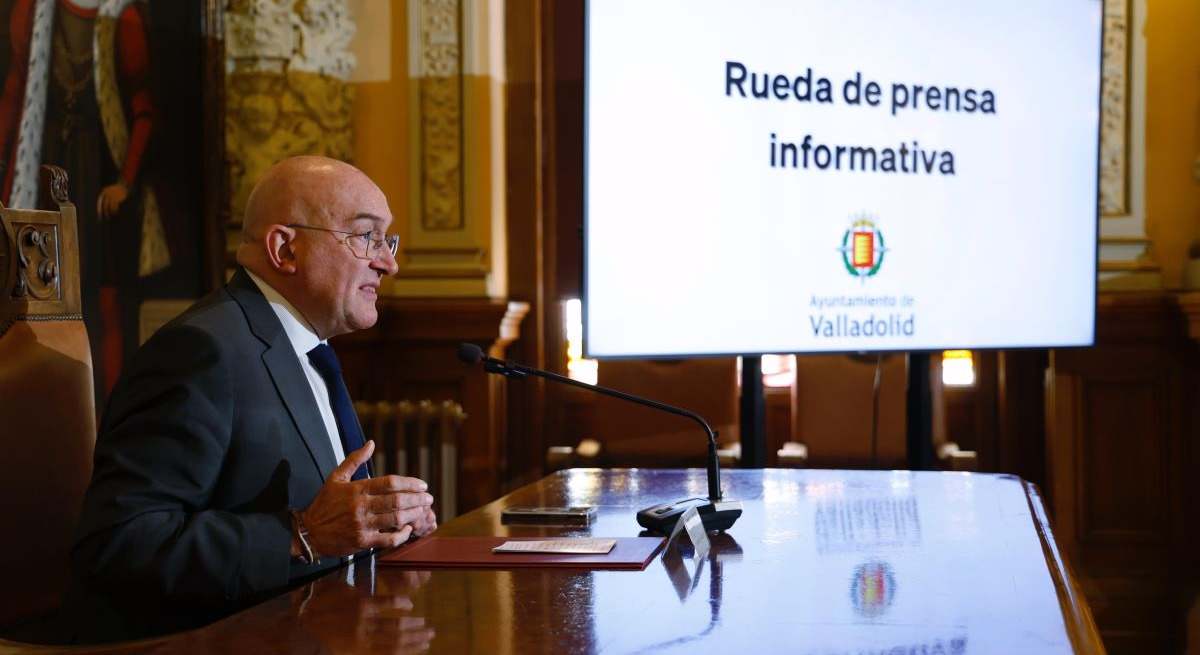 Jesús Julio Carnero, alcalde de Valladolid