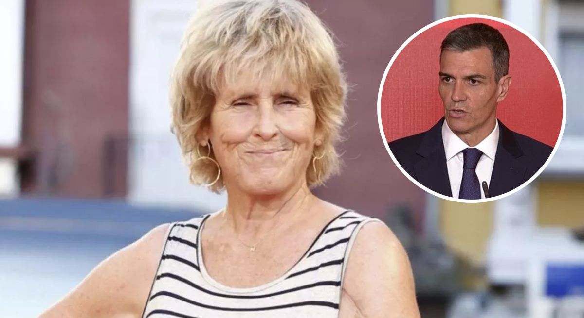 Mercedes Milá y Pedro Sánchez