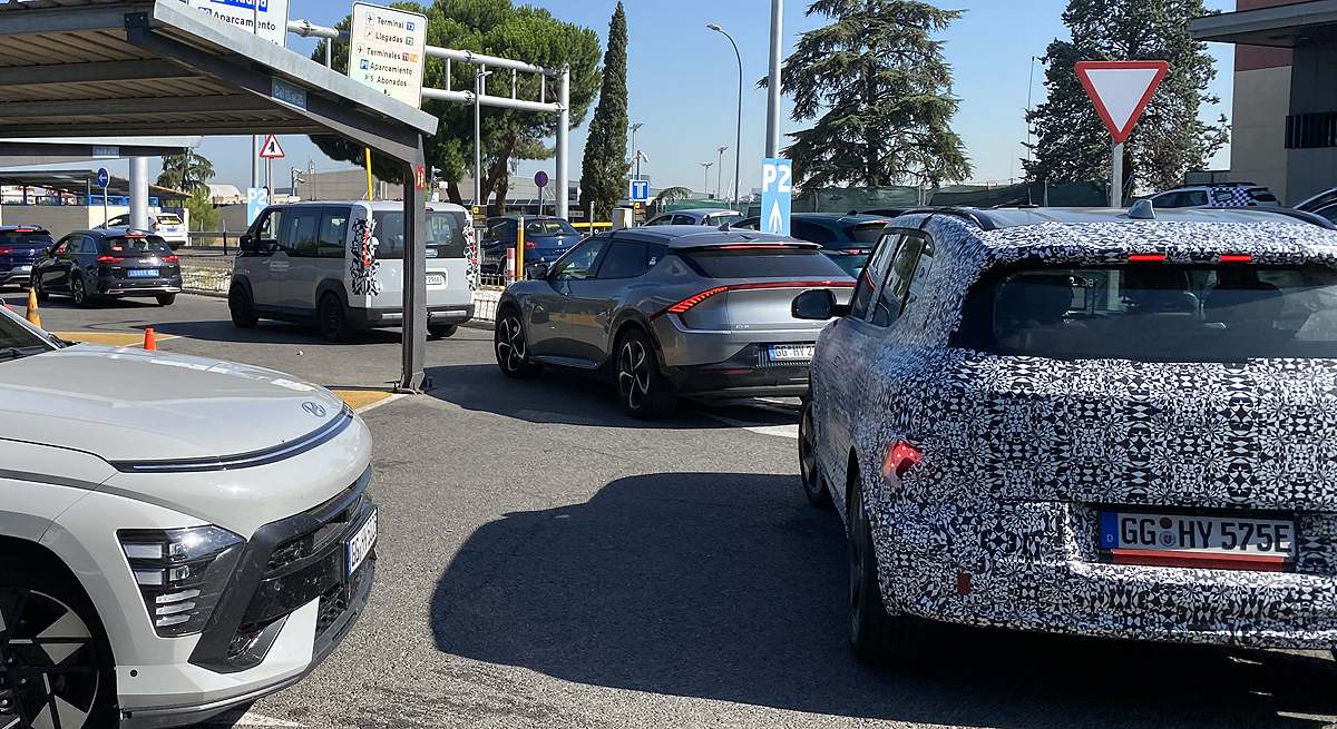 Kia camuflados en Madrid