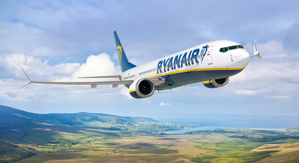 Un avión de Ryanair