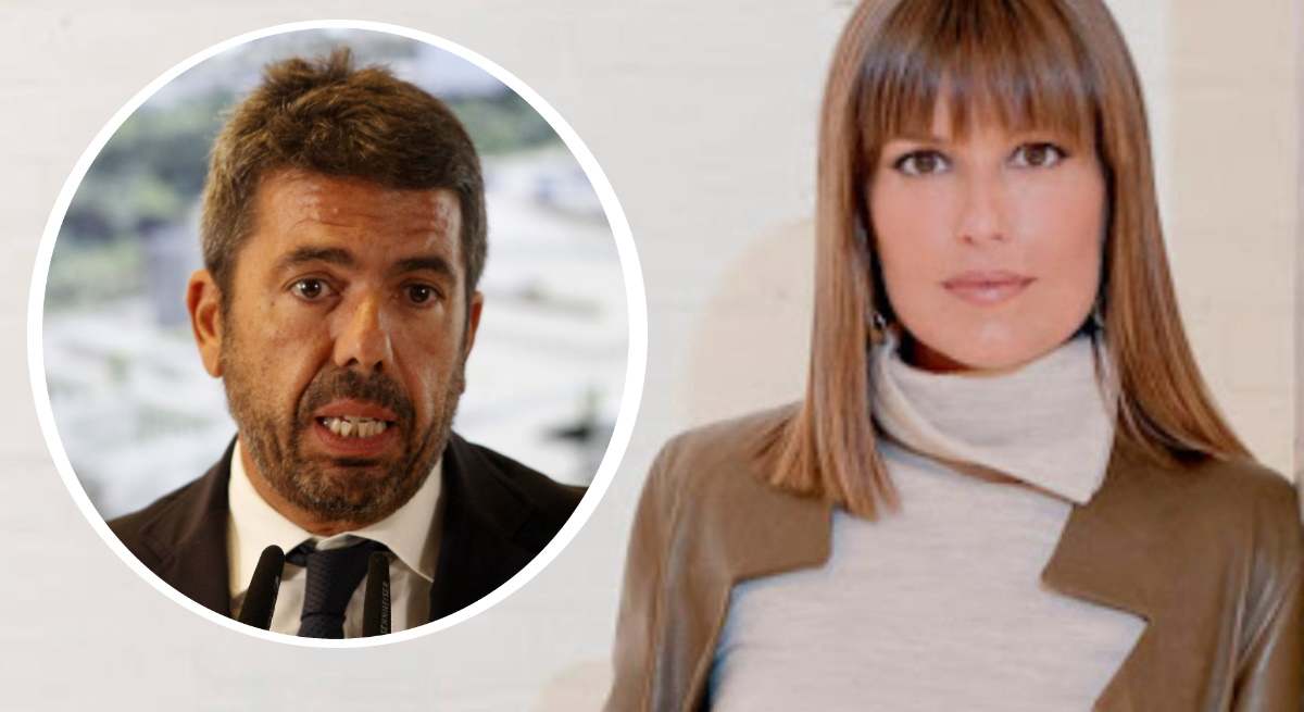 Carlos Mazón, presentadora, Maribel Vilaplana 