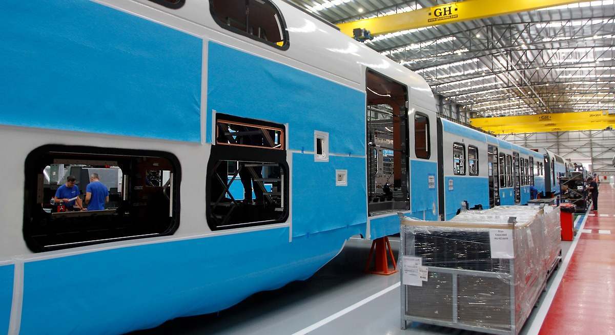 Factoría de Stadler en Valencia.