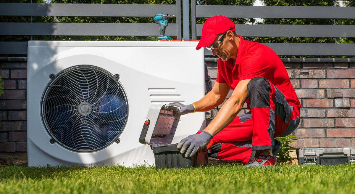 instalador instalacion aerotermia bomba calor jardin