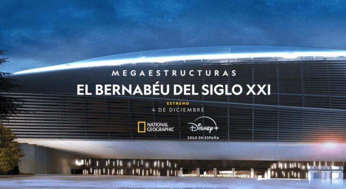 Cartel del documental del Santiago Bernabéu