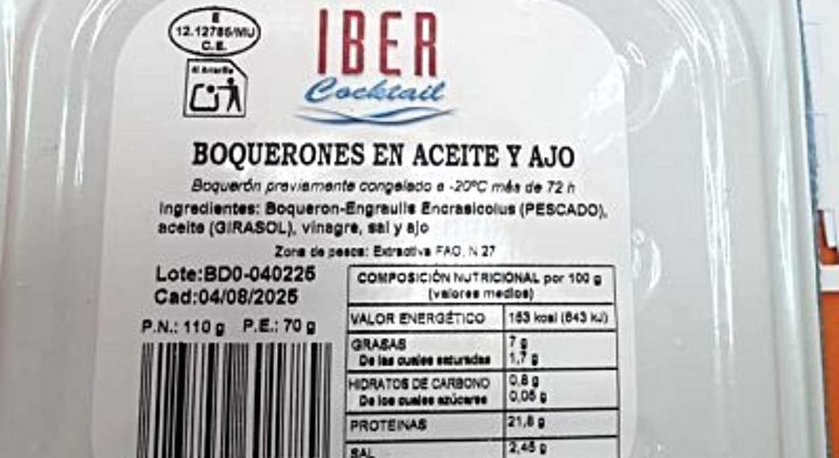 El producto afectado