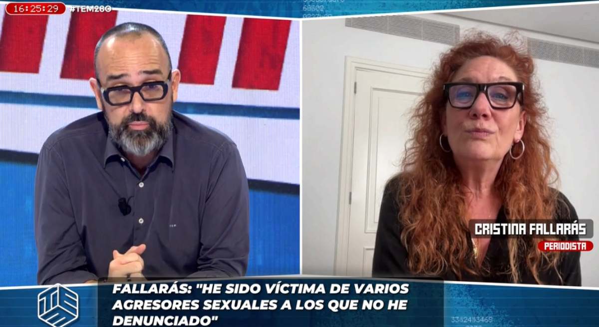 Cristina Fallarás y Risto Mejide