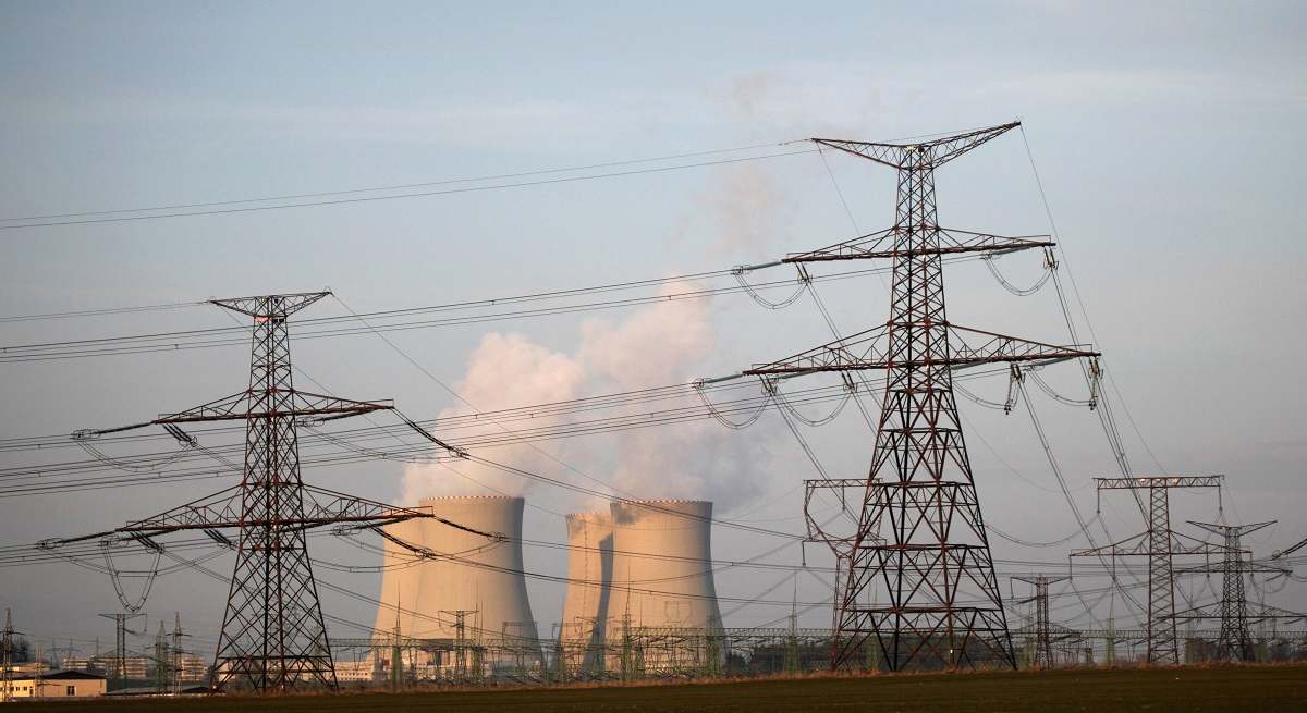 Una central nuclear