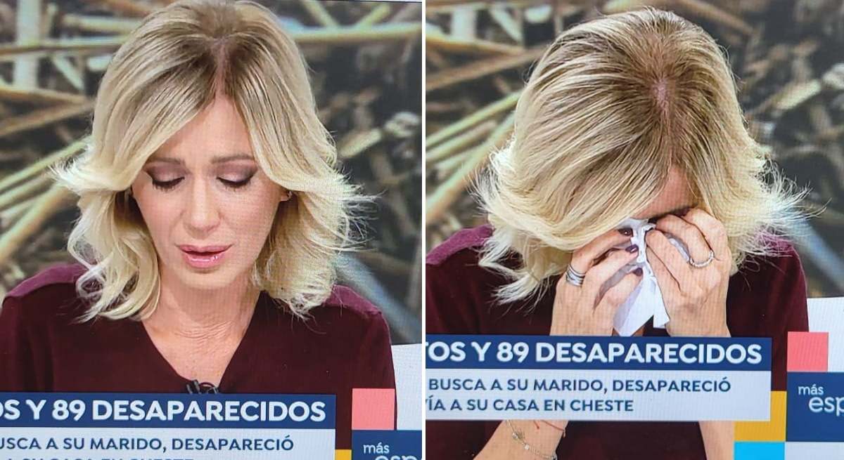 Susanna Griso llora DANA