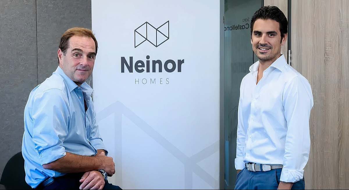 Borja García-Egotxeaga y Jordi Argemí, CEO y CEO adjunto de Neinor Homes