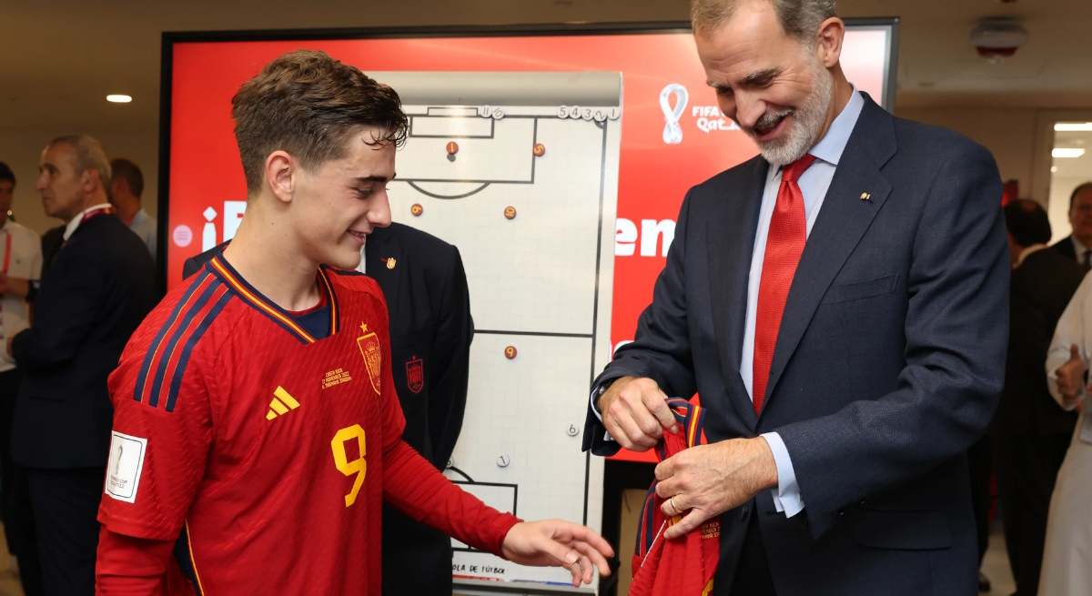 La invitación de Felipe Vi a Gavi para la final de la Eurocopa