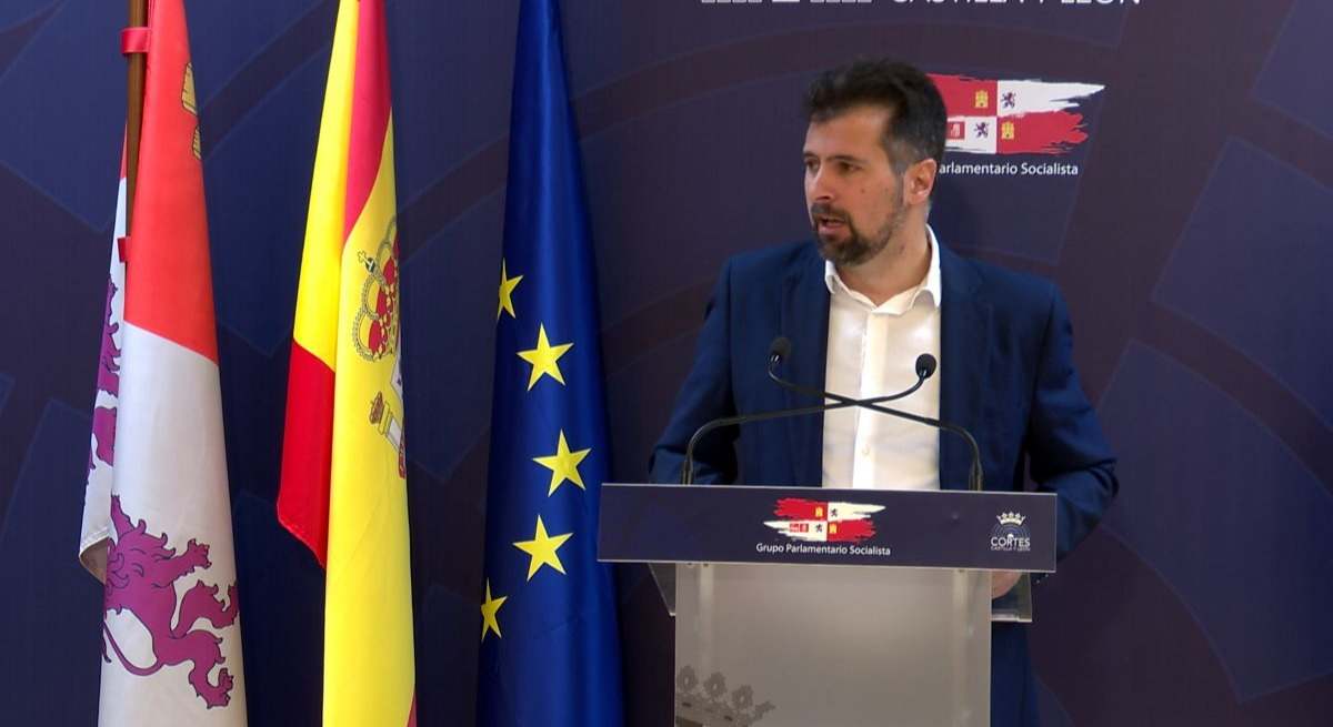 Luis Tudanca, secretario general del Partido Socialista de Castilla y León