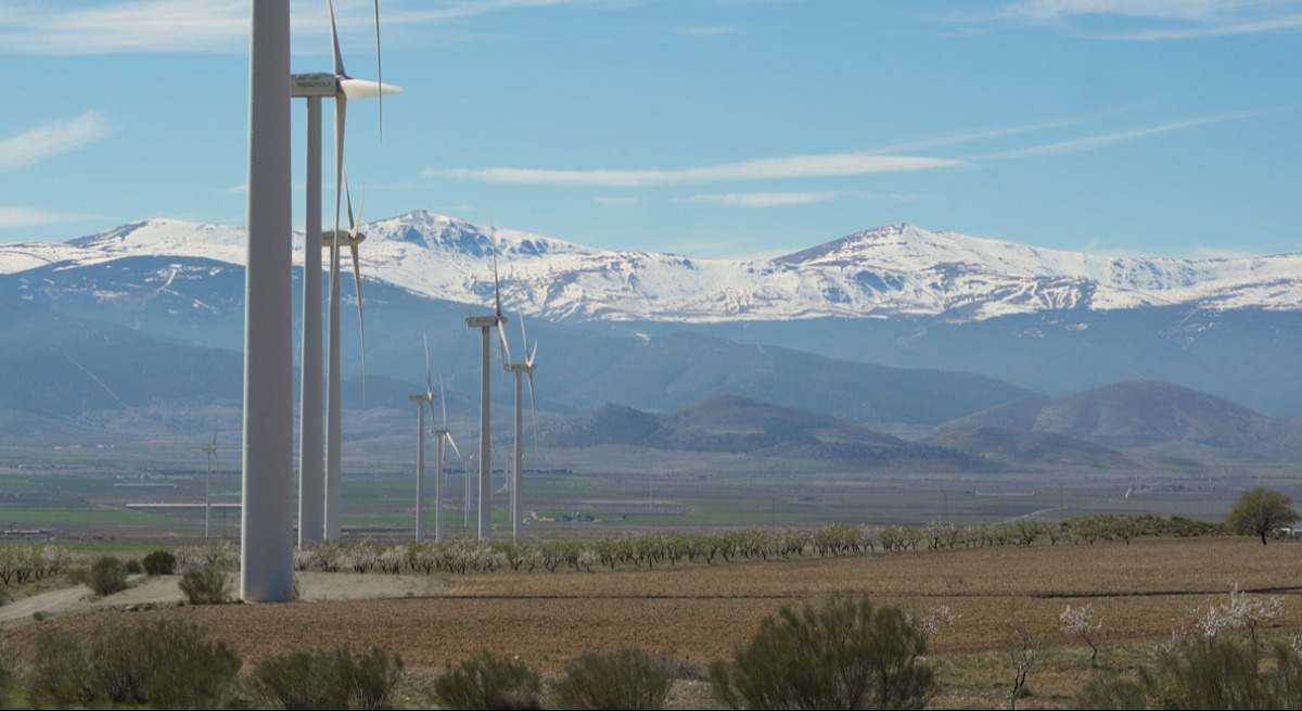 Parque eólico El Marquesado (Granada) de Iberdrola ,
