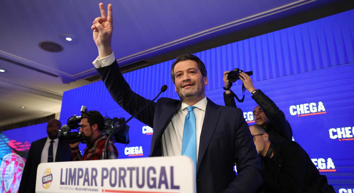 Lider chega andre ventura