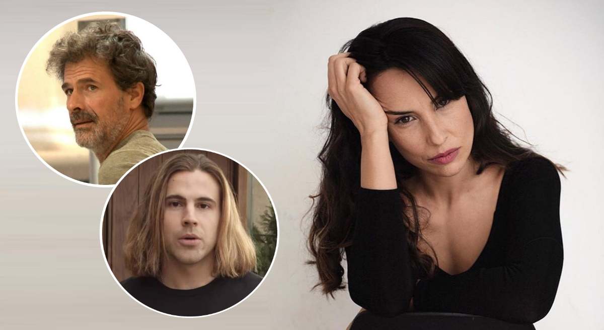 Xenia Tostado con Rodolfo Sancho y Daniel Sancho