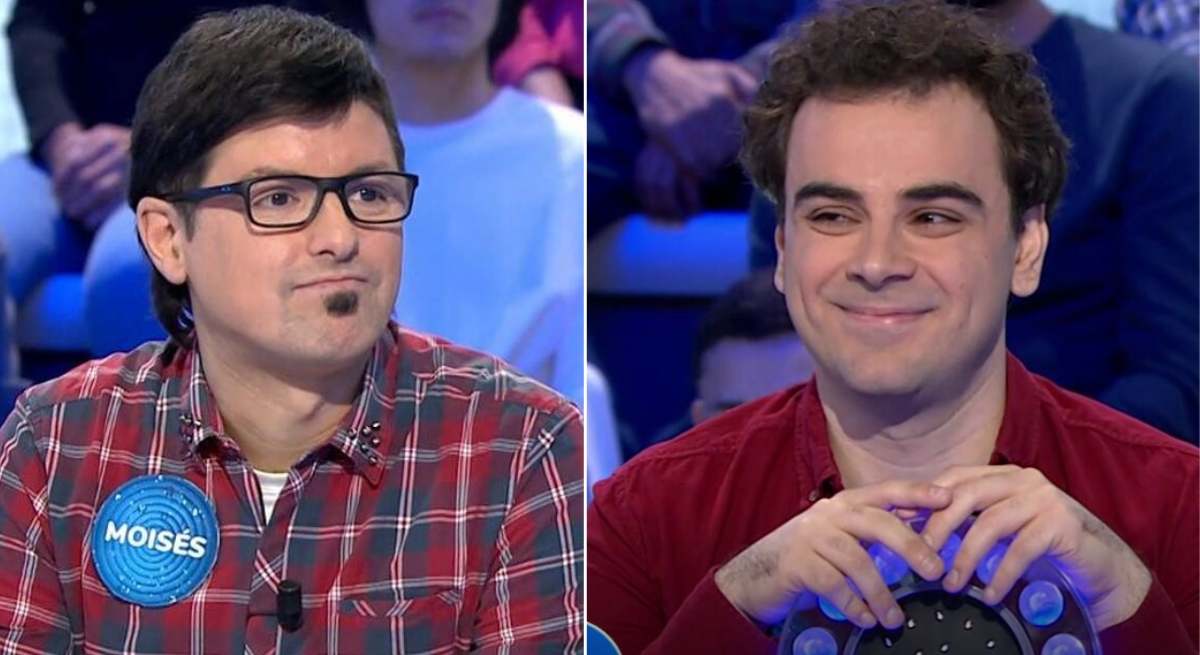Moisés y Pablo Diaz en Pasapalabra