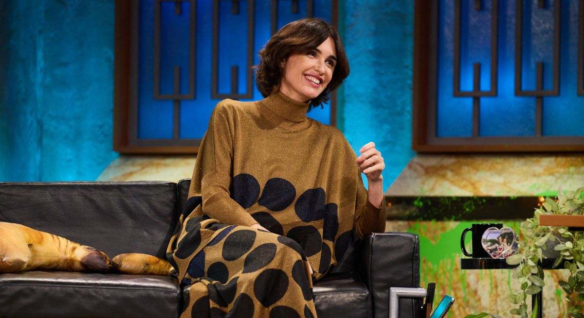La intérprete Paz Vega en la Revuelta de David Broncano