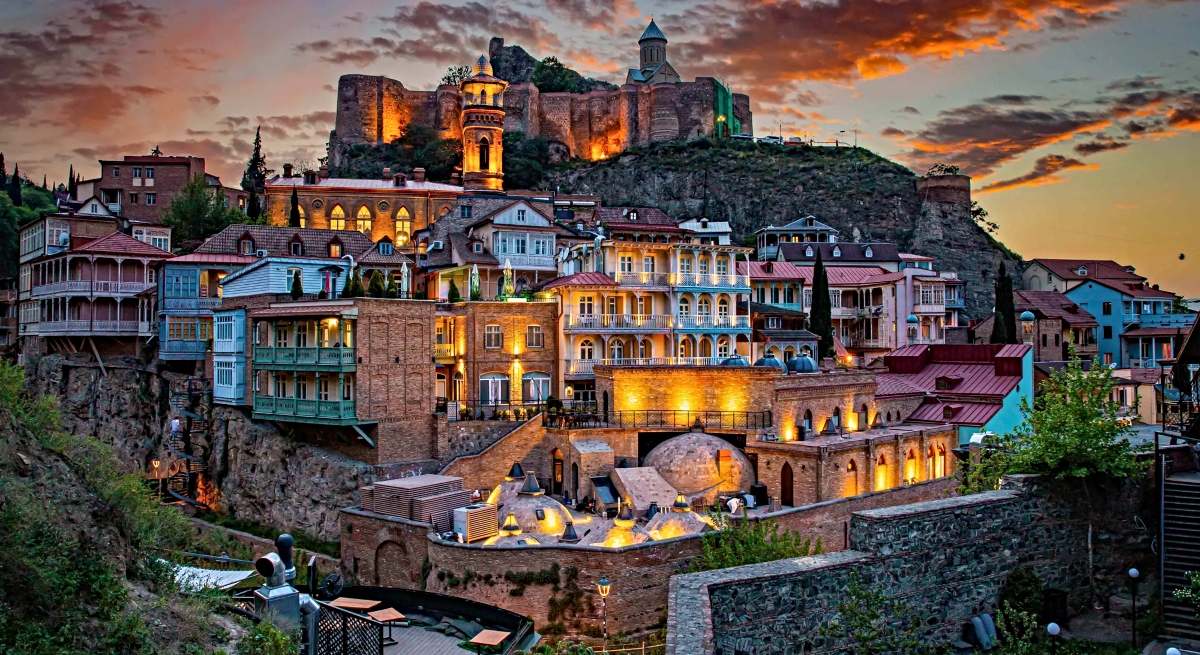 Imagen de Tiflis, la capital de Georgia