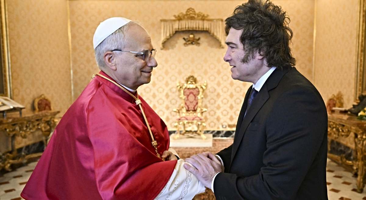 El Papa León XIV recibe al presidente de Argentina, Javier Milei / EP