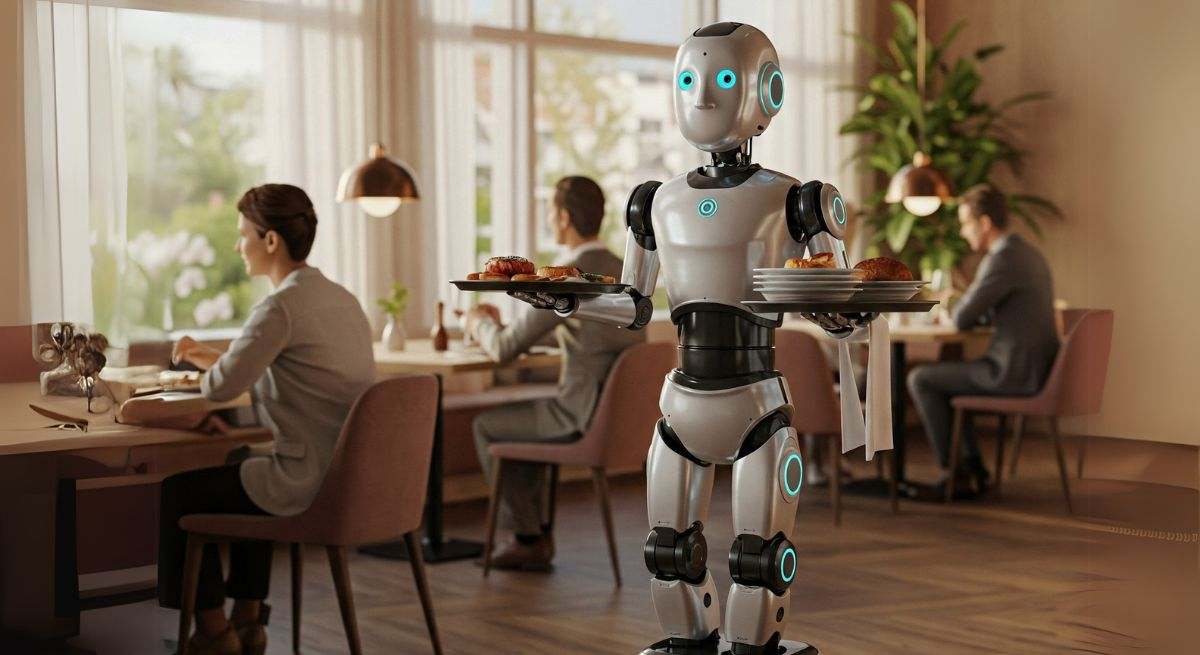Un robot atendiendo mesas por 400 euros al mes: "No puedo compararlo con un camarero"