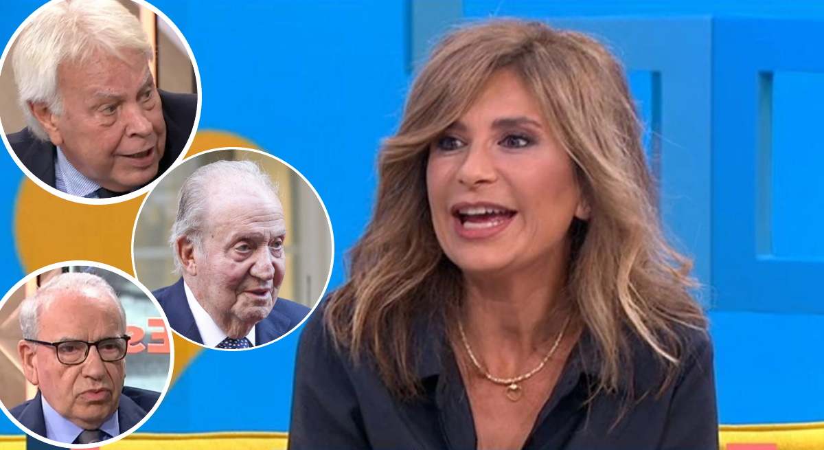 Gema López, Alfonso Guerra, Felipe González 