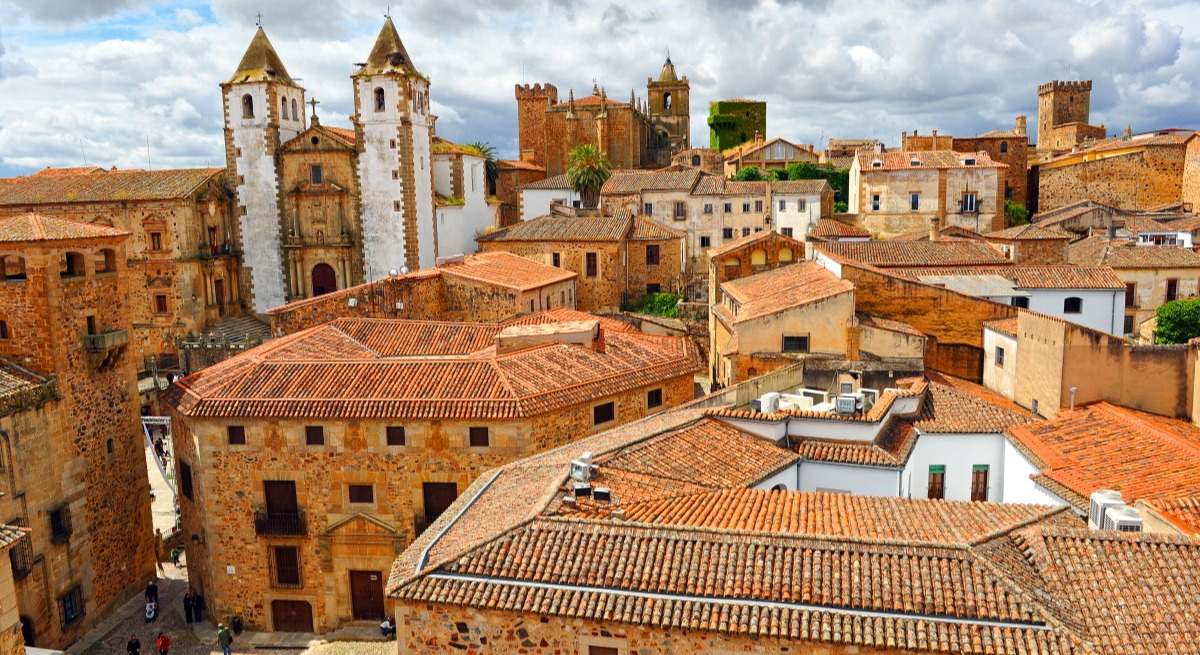 Centro histórico de Cáceres.