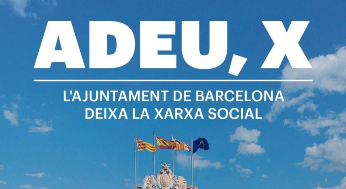 Imagen de despedida publicada por el Ayuntamiento de Barcelona. / Foto: Redes Sociales.