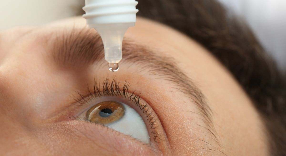 Gotas en los ojos
