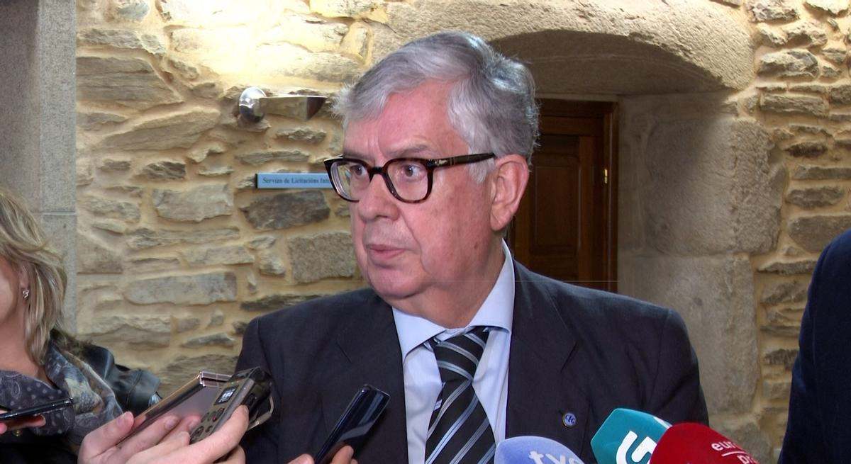El presidente de la Confederación de Empresarios de Galicia, Juan Manuel Vieites.