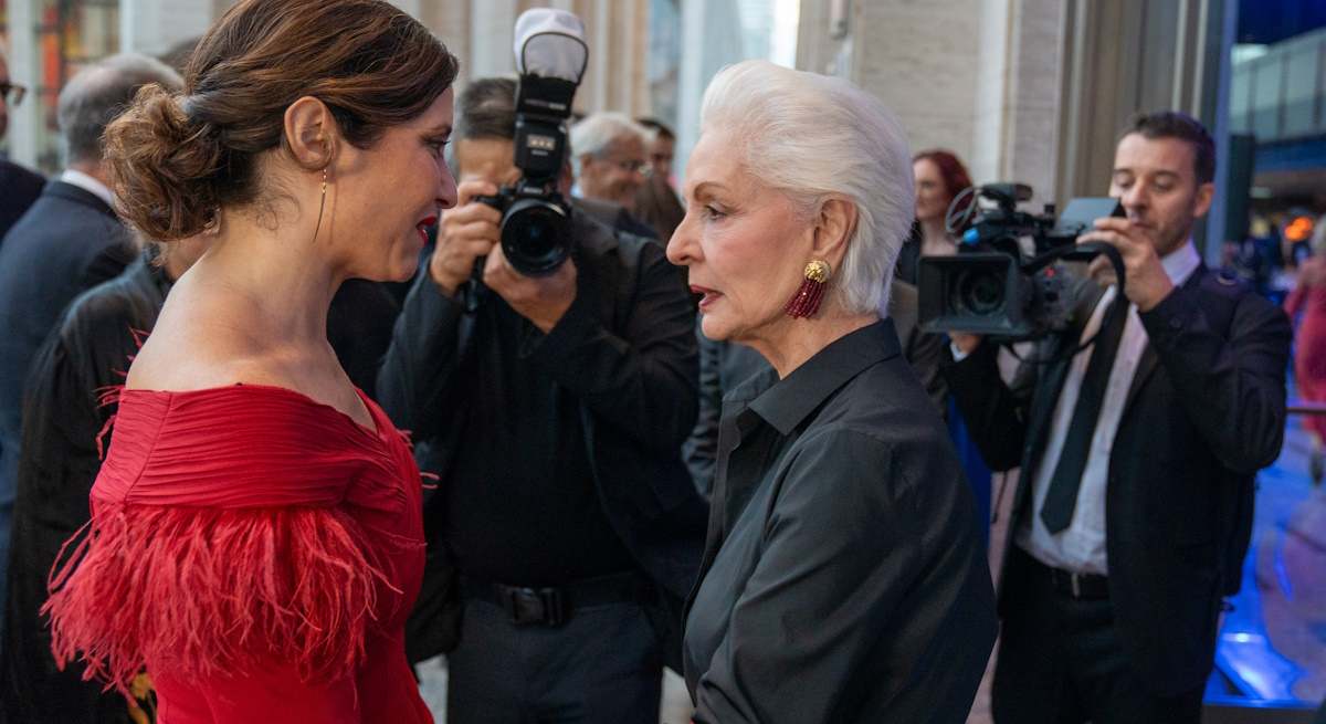 Isabel Díaz Ayuso con Carolina Herrera en Nueva York 