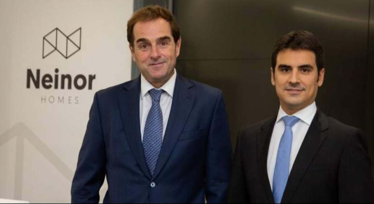 Borja García-Egotxeaga y Jordi Argemí, CEO y CEO adjunto de Neinor Homes