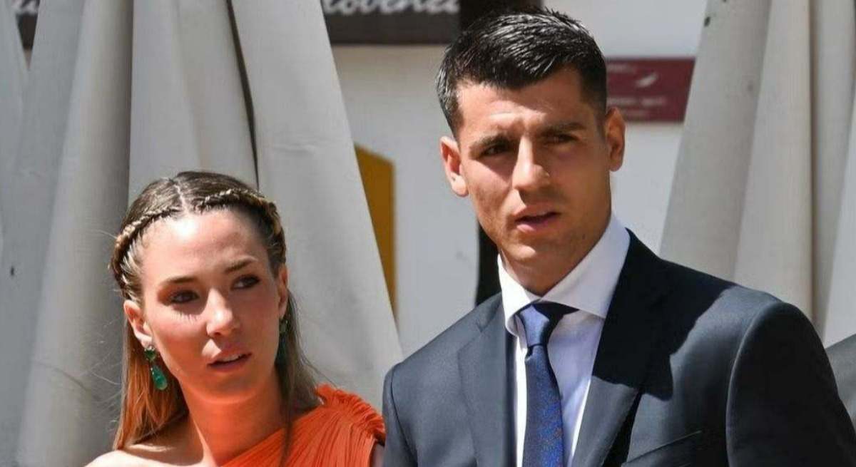 Morata y Alice Campello
