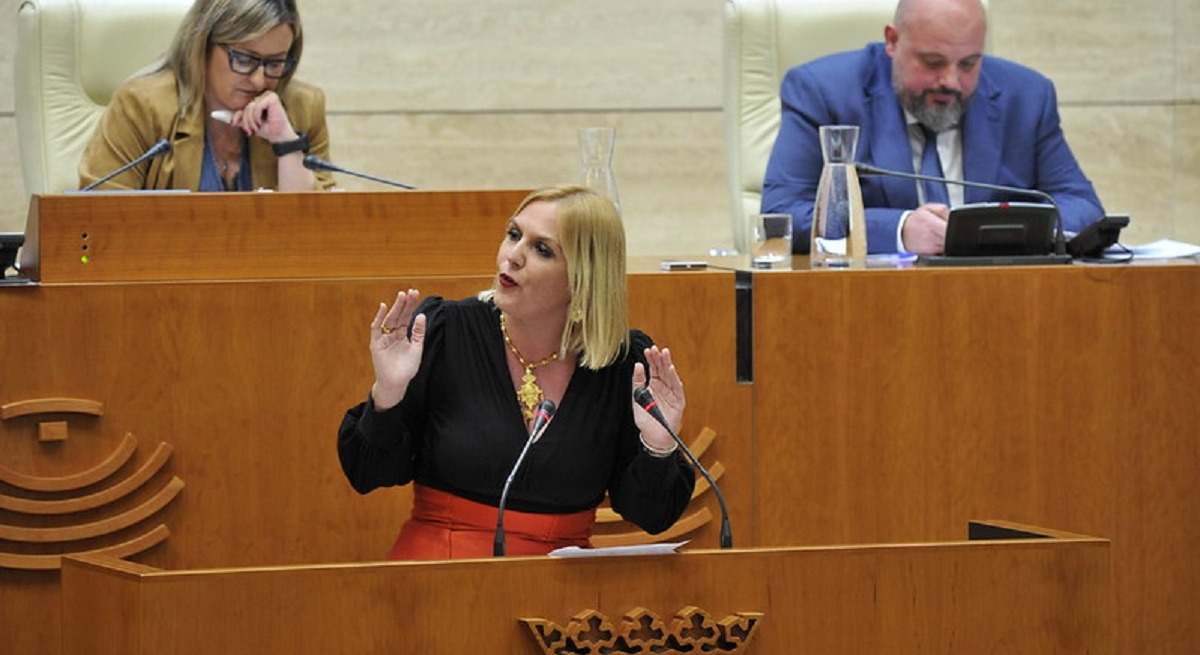Elena Manzano, consejera Hacienda y Administración Pública