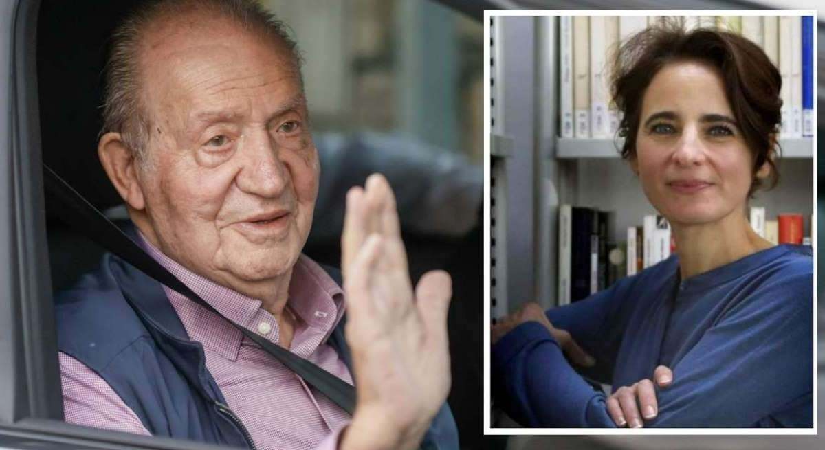 Laurence Debray y Juan Carlos I