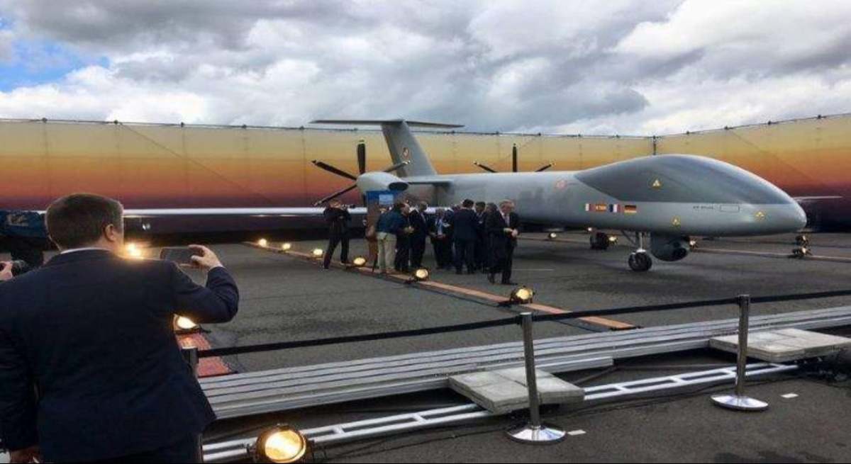 Recreación del Eurodrone.