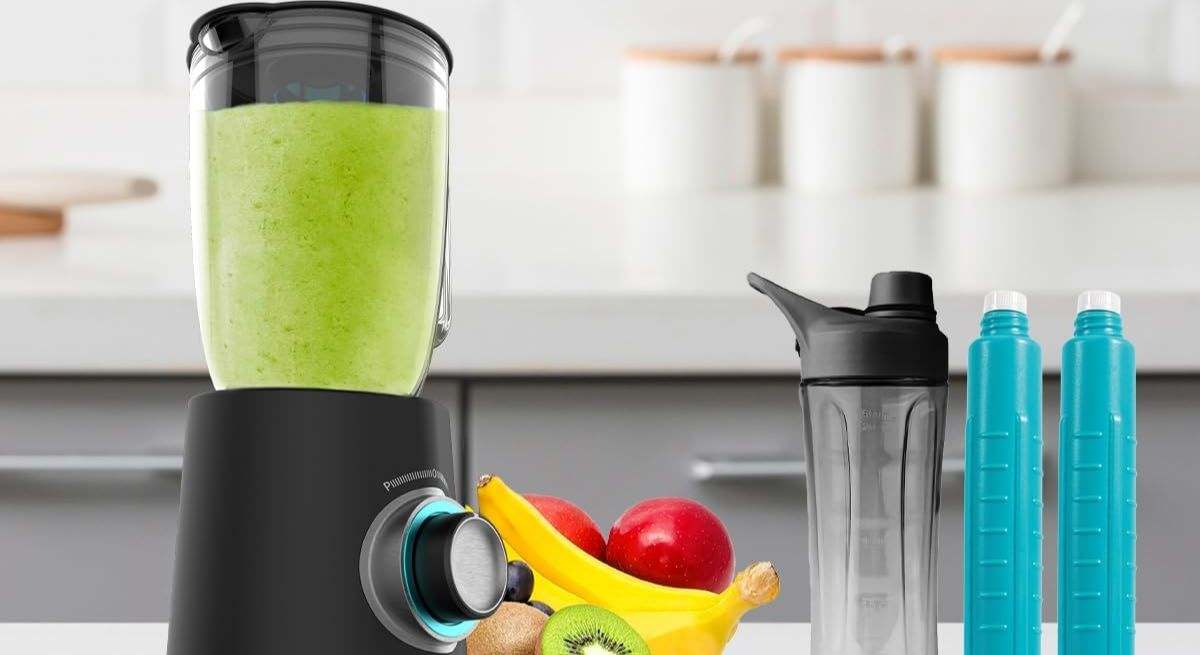 Batidora de vaso Power Black Titanium 1300Max W de Cecotec