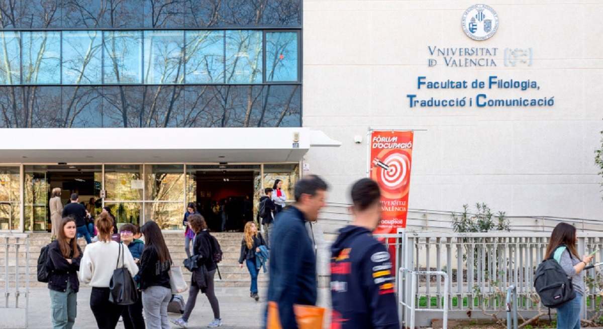 Estudiantes de la Universidad de Valencia.