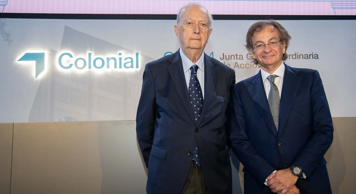 Juan José Brugera, presidente de Colonial y Pere Viñolas, CEO de Colonial