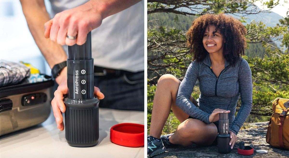 Cafetera de viaje AeroPress Go