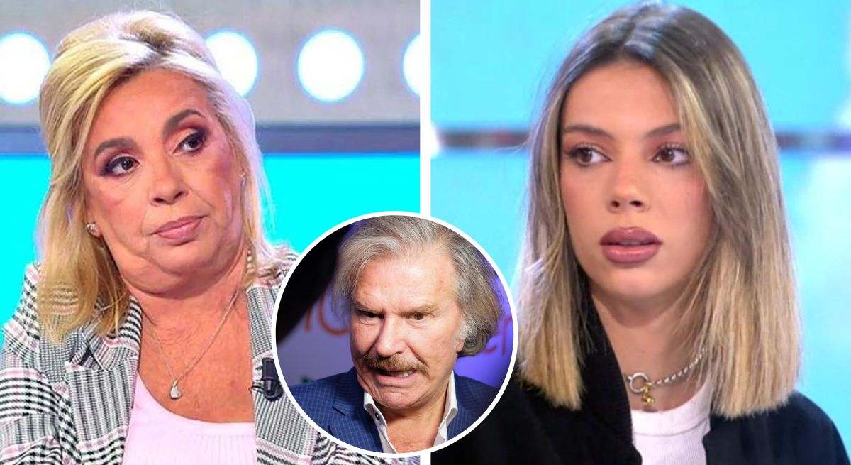 Carmen Borrego y Alejandra Rubio con Edmundo Arrocet
