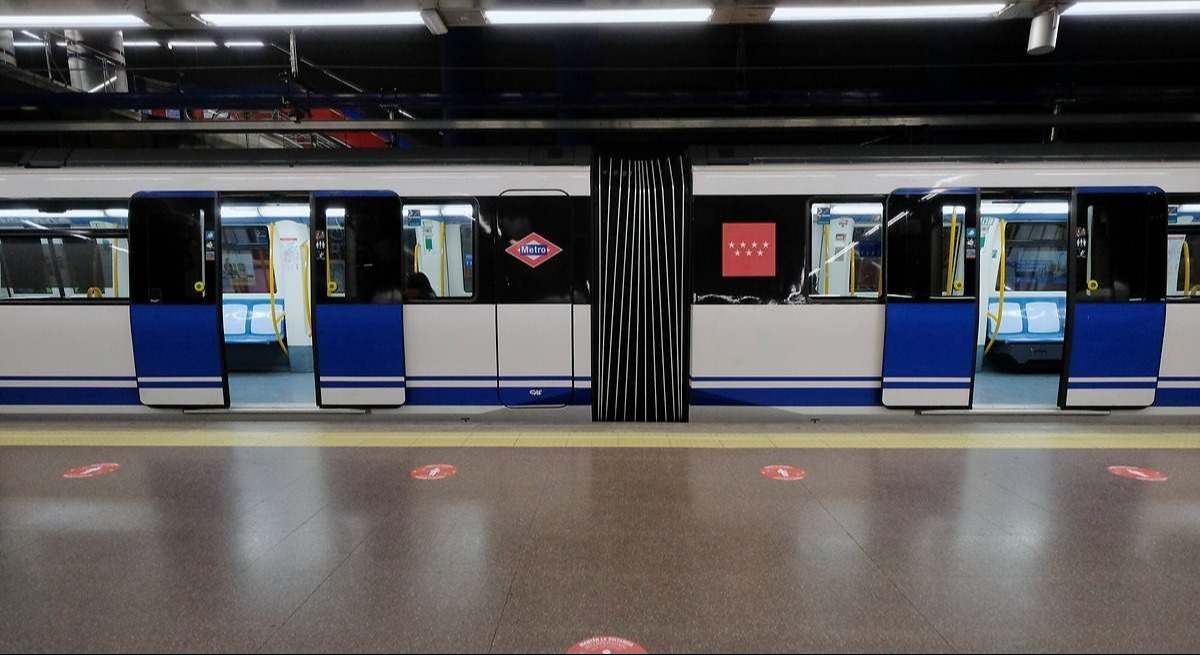 Tren de la Línea 10 de Metro de Madrid.