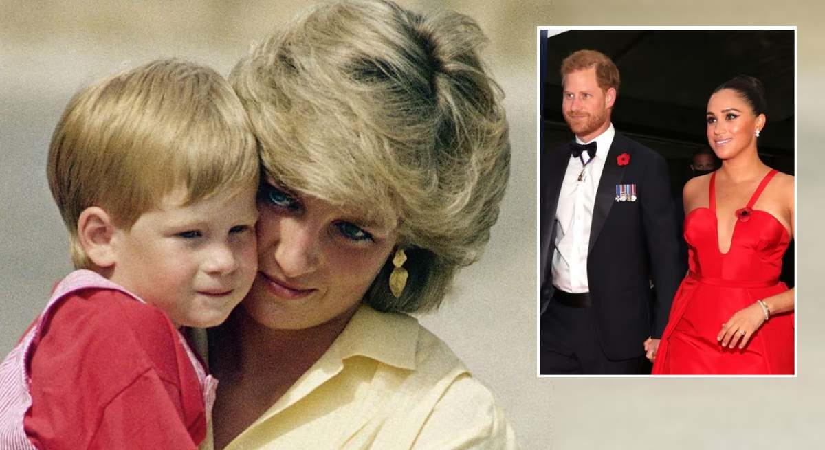Lady Di Harry Meghan 