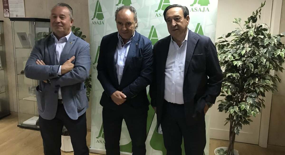 Donaciano Dujo, Juan Ramón Alonso y Pedro Barato
