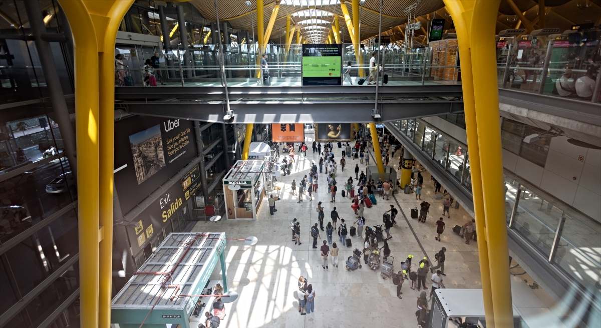El aeropuerto madrileño de Barajas / EP