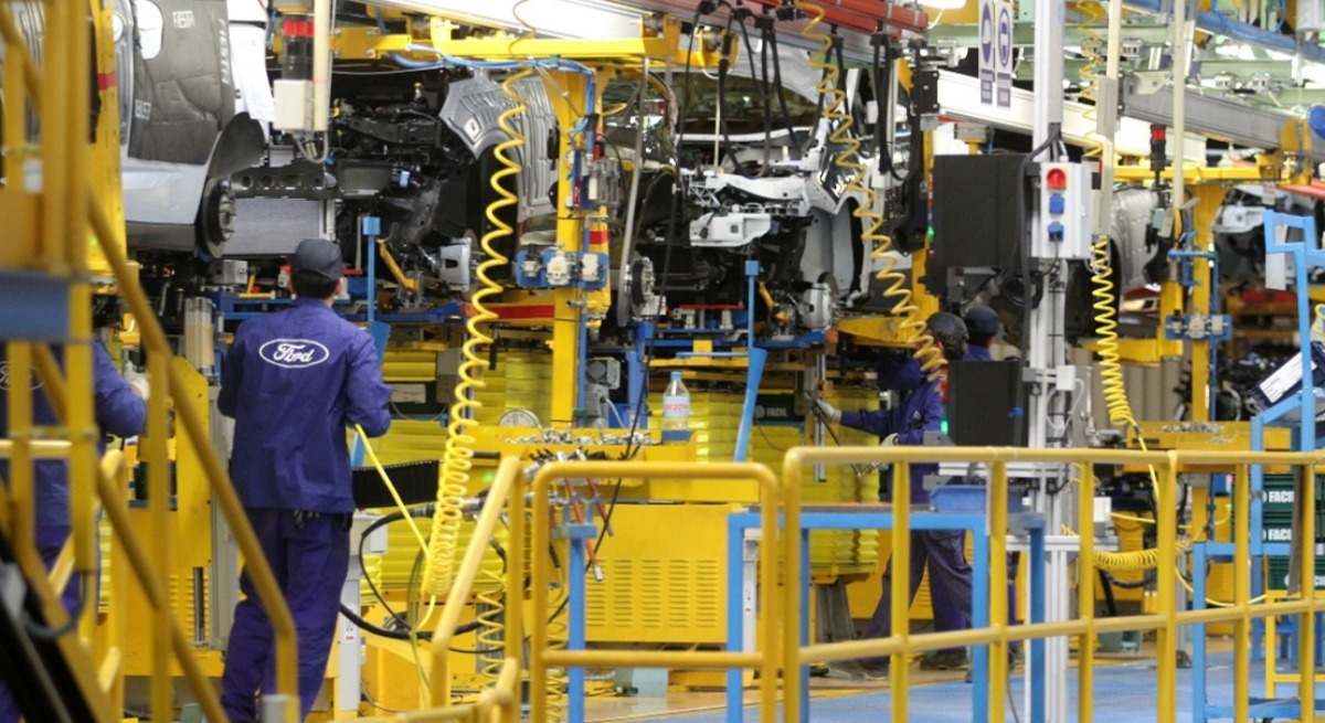 Una línea de Ford Almussafes.
