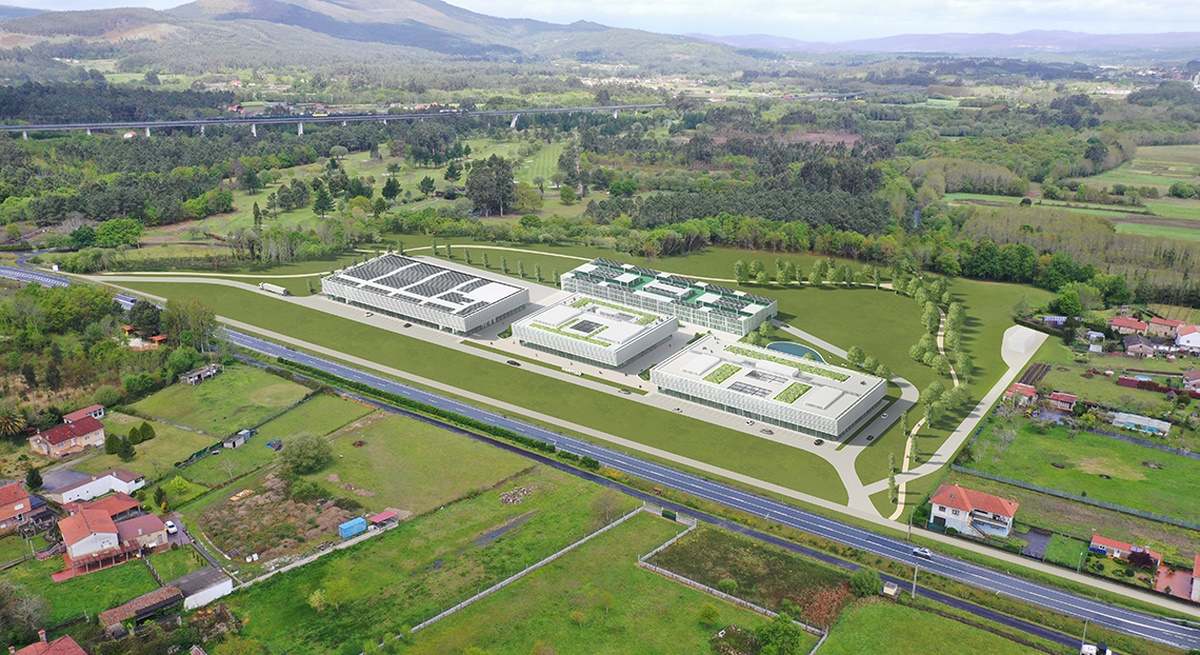 Imagen del campus tecnológico de Cortizo.