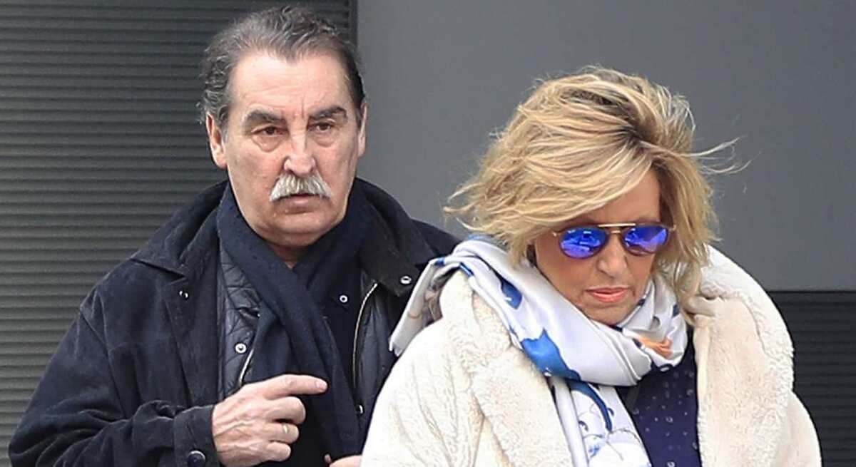 Lydia Lozano y su marido