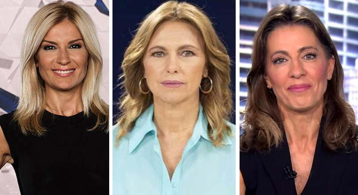 Las tres capitanas (y rivales) que lideran los informativos juntas en el FesTVal de Victoria 