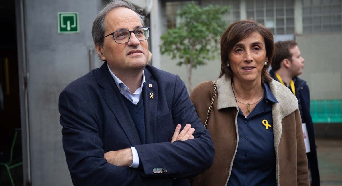 Quim Torra y Carola Miró / EP