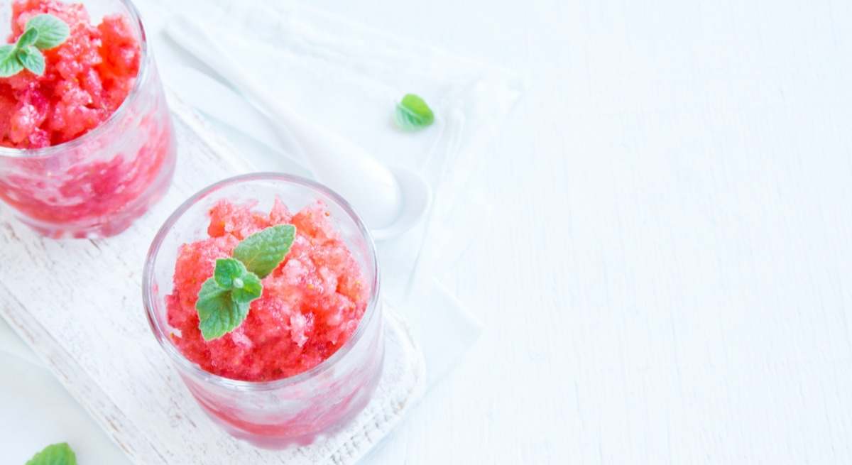 El granizado ideal para hacer en casa este verano.
